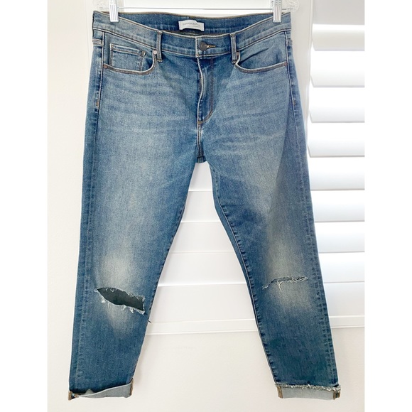 Banana Republic Jeans Premium Denim Stretch 32 Skinny Ankle - Picture 2 of 9